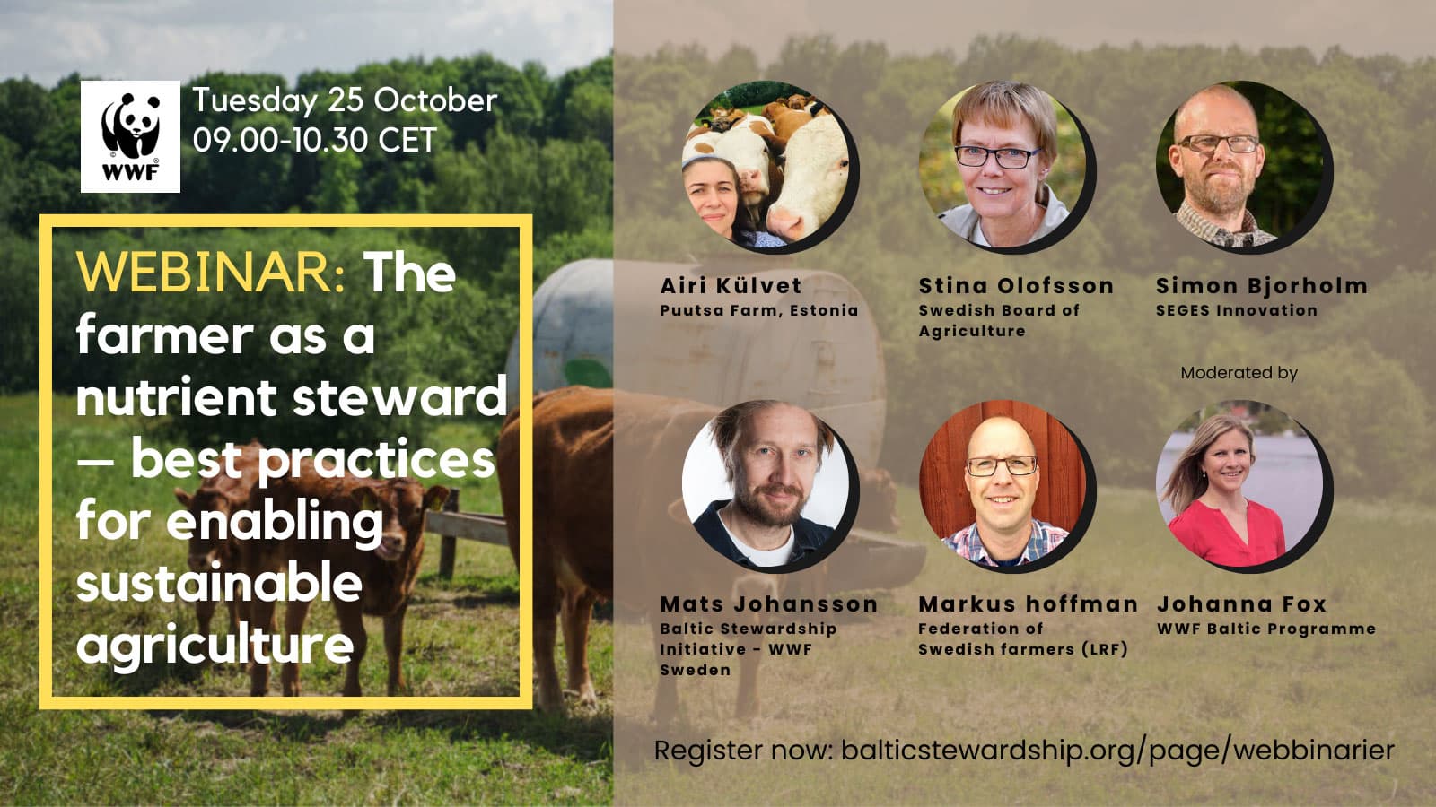 Webinar: The farmer as a nutrient steward – best practices for enabling sustainable agriculture